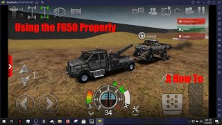 Offroad Outlaws How To Properly Use the NEW Tow Truck (Ford F650)