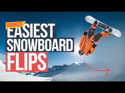 5 Easiest Snowboard Flips Ranked