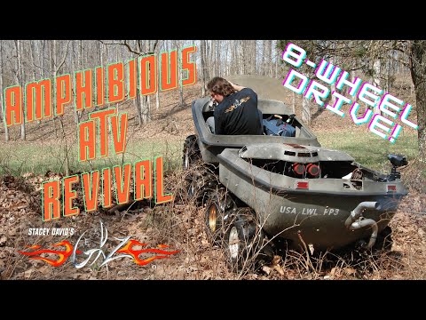 Reviving the Sur-Trek 8-Wheel Drive Amphibious ATV - Stacey David's Gearz S1 E2