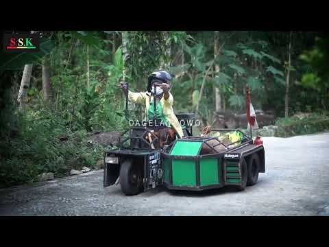 story'Wa Mbah Minto Naik Vespa Tank  #SW14