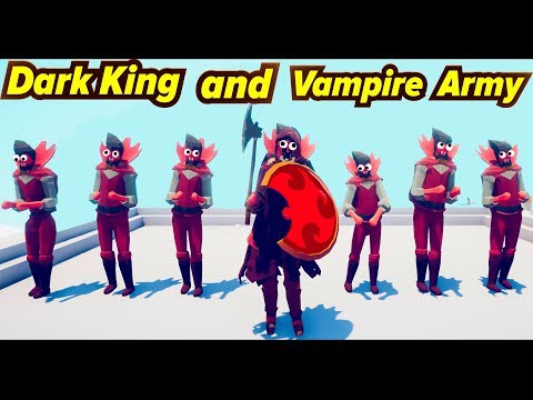Vampire Army vs Units (TABS Mod)