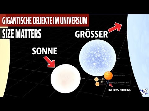 Gigantic objects in the universe - Size Matters