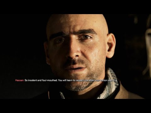 Terrorist Leader Hassan Interrogation Scene - Call of Duty Modern Warfare 2