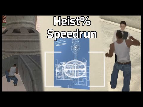Learning The Latest GTA:SA Speedrun Category: Heist%