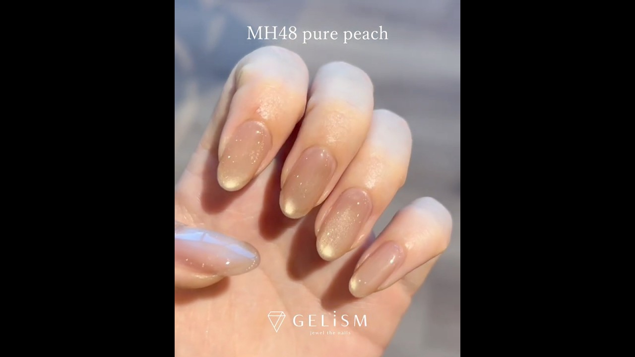 GELiSM ジェルポリッシュ MH48 pure peach / ピュアピーチ｜D-UP