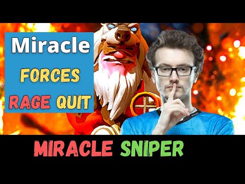 Miracle Mid Sniper Destroys Enemy Mid laner and forces him to Quit