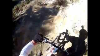 A long, but very good, video of the entire downhill run at El Prieto Canyon.