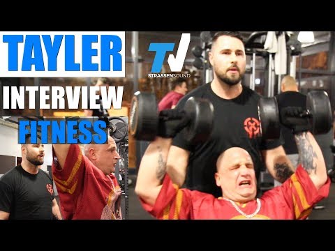 TAYLER Interview mit MC Bogy beim Fitness Training - TV Strassensound
