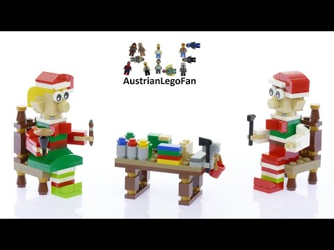 Vidéo LEGO Saisonnier 40205 : Petits lutins de Noël LEGO