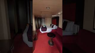 NOT CRAMPED! MSC Divina Balcony Stateroom is SURPRISINGLY Spacious (Queen Bed & Sofa) 🤯