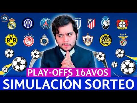 CHAMPIONS LEAGUE 2025/2026 🔥Round of 32 Draw Simulation