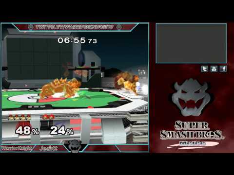 Warriorknight (Bowser) vs Jechtt (Samus)