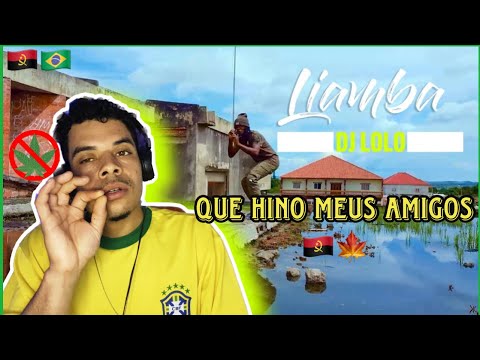 🇧🇷Brasileiro Reage a LIAMBA - DJ LOLÓ Mais um Hino Angolano 🇦🇴