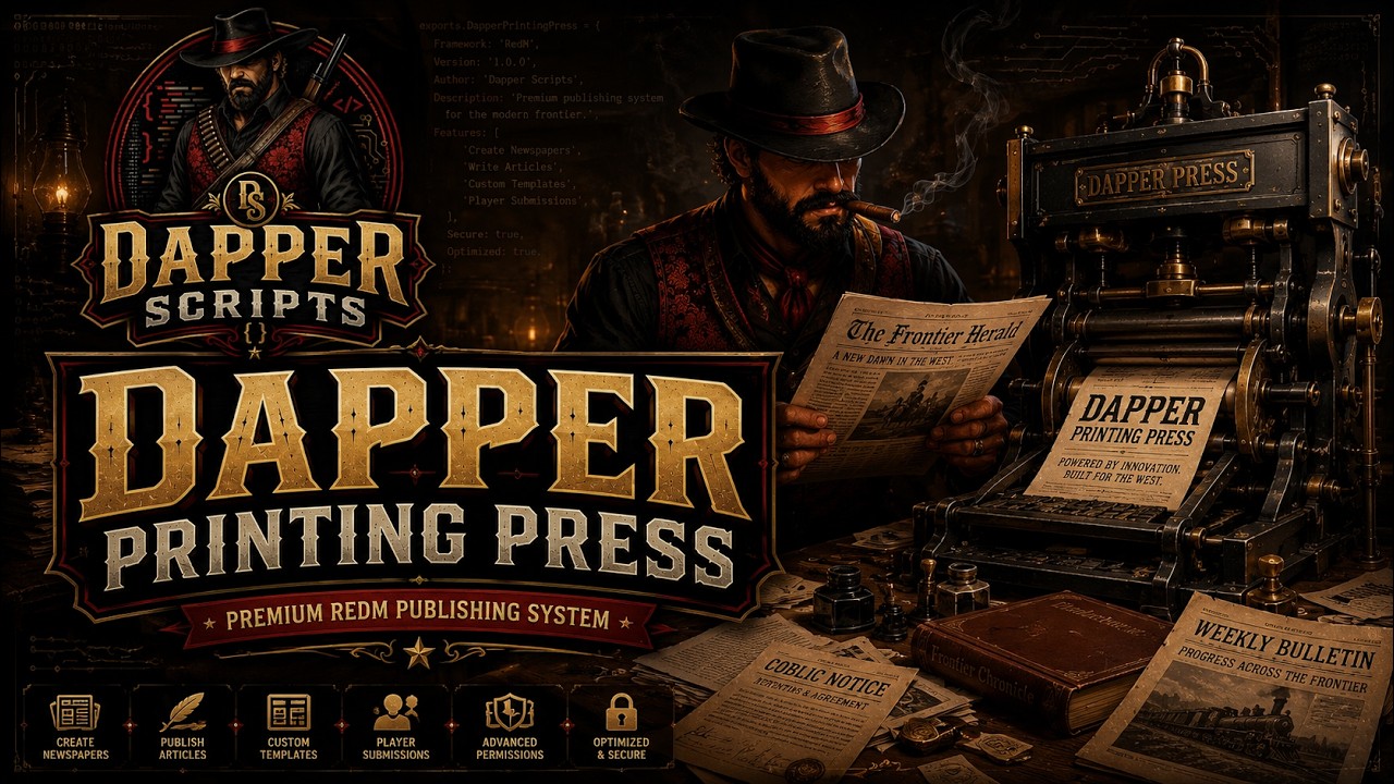 Dapper Printing Press Showcase Video