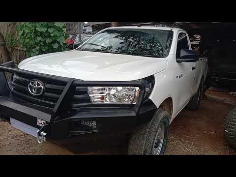 Toyota Hilux single cabin Lampung 4x4 modifikasi bemper depan belakang BMC ARB off-road dan perkebu