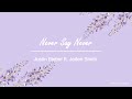 Never Say Never - Justin Bieber ft. Jaden Smith (Lyrics & Myanmar Subtitles)