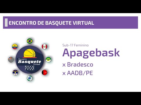 Encontro de Basquete Virtual - APAGEBASK x APABA/Sto. André x Mello Dante - Categoria Sub-16/17 Masc