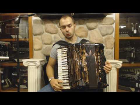 BELTLEAV96AC -NEW Antique Copper Beltuna Leader V Piano Accordion LMMMH 37 96 $10999