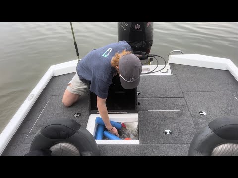 How to Pump Water out of Bassboat Livewell
