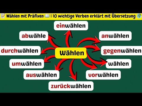 🧠 Präfix-Verben mit „wählen“ ✨ | Alltag + Beispiele einfach erklärt ✅