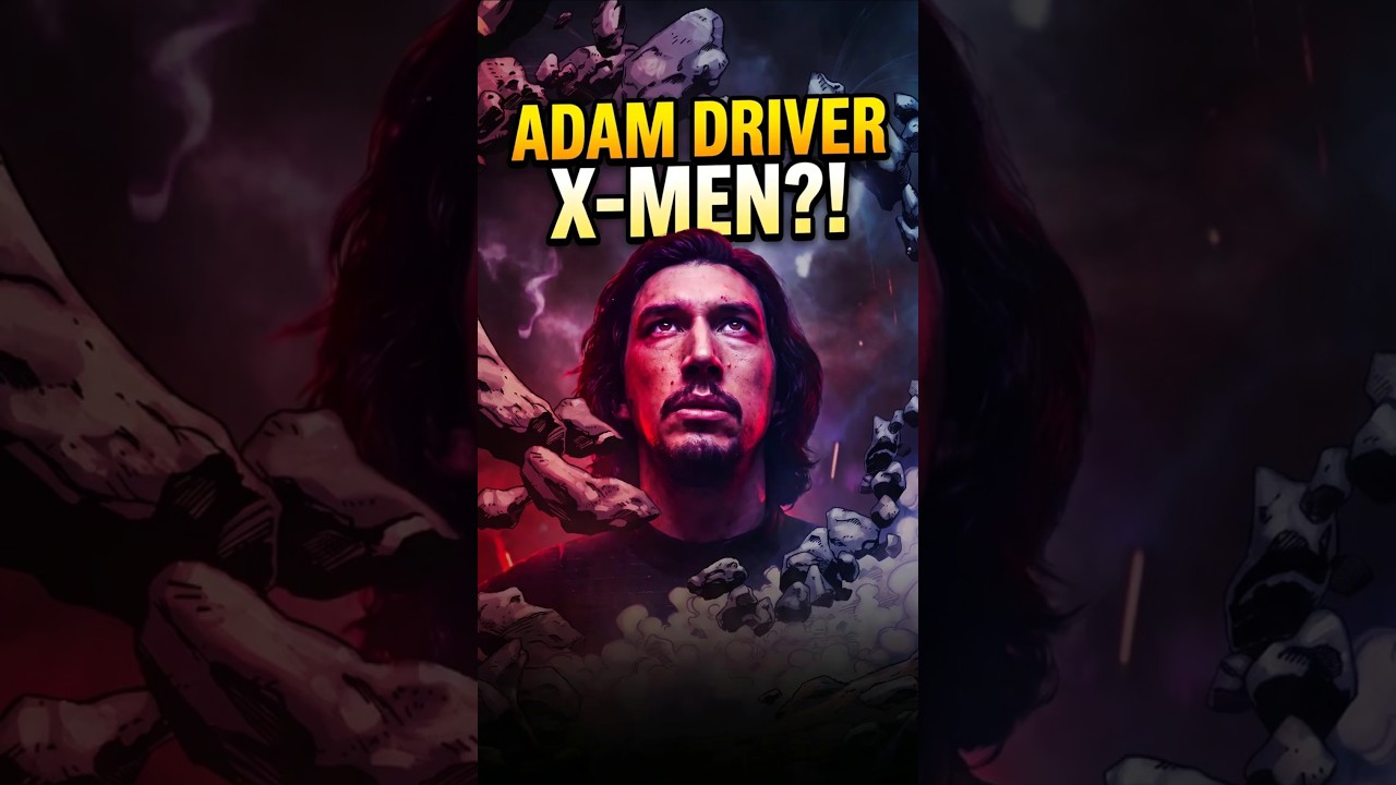 Adam Driver Is Playing WHO In The MCU's X-Men? #Shorts