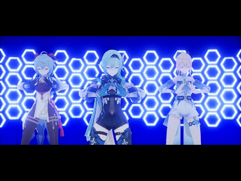 【MMD Genshin Impact 】EVERGLOW (에버글로우) - Adios