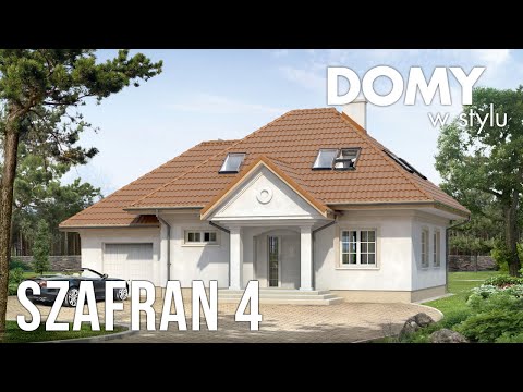 Projekt domu Szafran 4 - wirtualny spacer