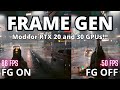 How to Mod Frame Generation for RTX 20 and 30 GPUs (FSR 3 replaces DLSS3, still uses DLSS Upscale)
