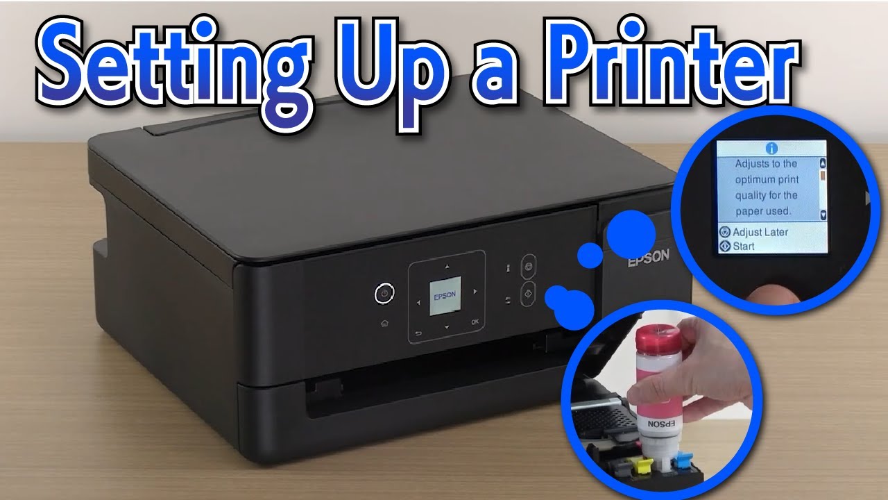 ET-2920/L3360 - Setting Up a Printer