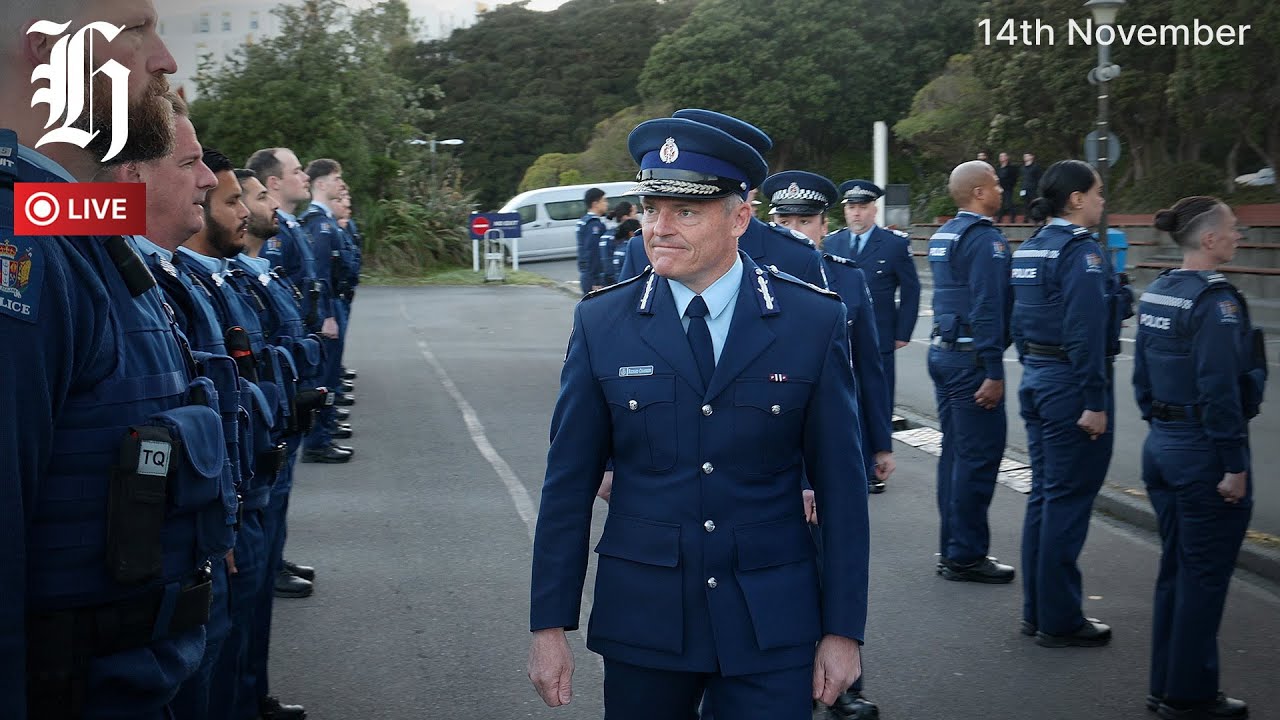 NZ Herald Live:  Police Commissioner Richard Chambers speaks at police graduation ceremony