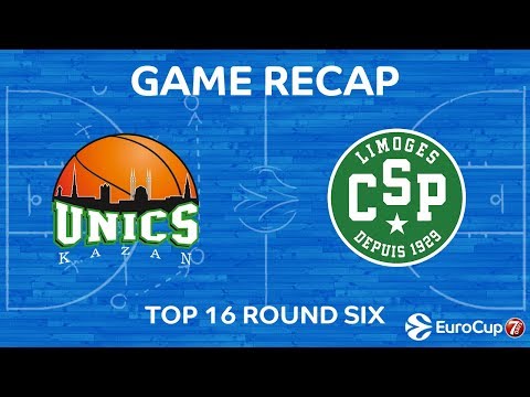 Highlights: Unics Kazan - Limoges CSP
