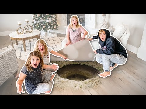 We Dig a SECRET TUNNEL to Hawaii!