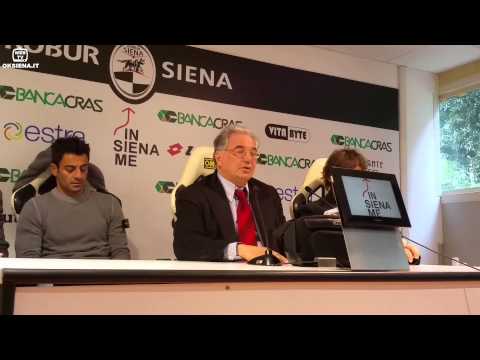 Conferenza stampa Robur Siena 12-03-2015 