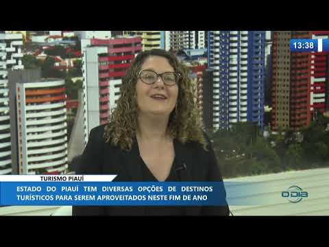 O DIA NEWS 12.11.2019  Carina CaÌ‚mara (Sec. Est. Turismo) - Turismo no PiauiÌ