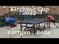 J.Röttgen(2107TTR) : B.Bode(2094TTR) | Kirchner Cup 2022