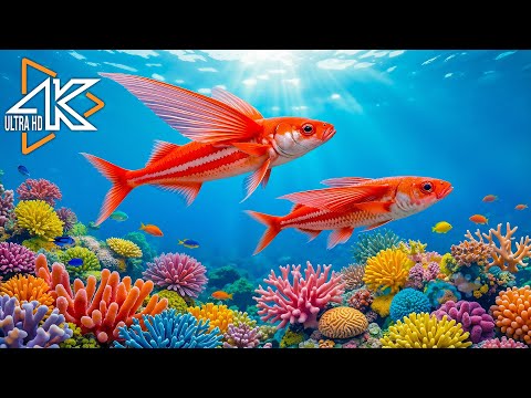 The Best 4K Aquarium for Relaxation 🐠 Relaxing Oceanscapes - Sleep Meditation 4K UHD Screensaver #1