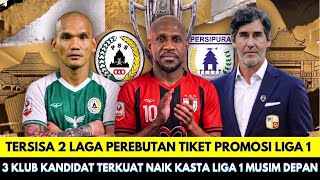 Download lagu League 1 Promotion Chances Calculation: PSS Sleman, Persipura, Adhyaksa FC and Barito Putera mp3