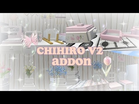 HOTTEST AESTHETIC ADDON!! CHIHIRO V2 - MINECRAFT
