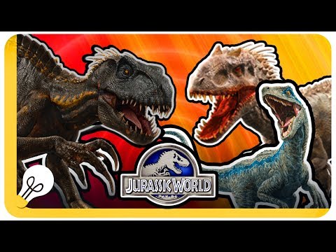 INDORAPTOR VS INDOMINUS REX and BLUE