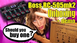 Video thumbnail for Unboxing and demo of the new Boss RC-505mk2 by Emily McVicker