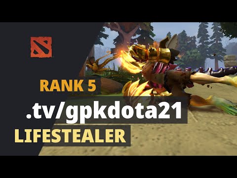 .tv/gpkdota21 (Rank 5) plays Lifestealer Dota 2 Full Game