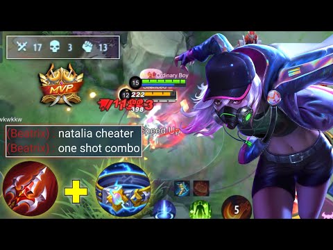 You Should Try This Natalia True Damage Item | Top Global Natalia Gameplay - Mobile Legends