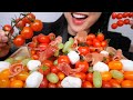 I LOVE TOMATOES ASMR SATISFYING CRUNCH EATING SOUNDS LIGHT WHISPERS SAS ASMR
