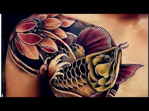 Mẫu Hình xăm cá chép đẹp nhất cho ae tattoo tham khảo ⚜