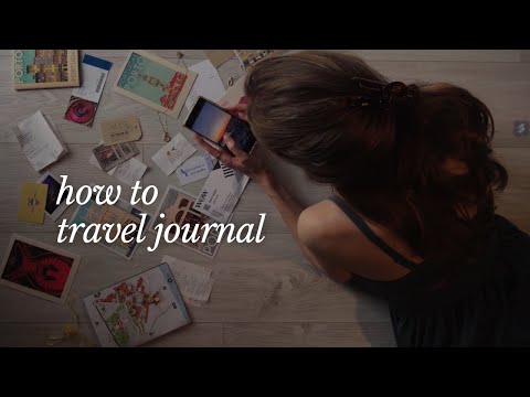 Document your adventures | starting a travel journal | step-by-step guide | bujo inspo