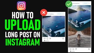How Upload Instagram Long Post with PC and Smartphone #tutorial #longpost #instagram