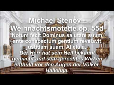 Michael Stenov – Motette op. 55d "Viderunt omnes - Alle Enden der Erde"
