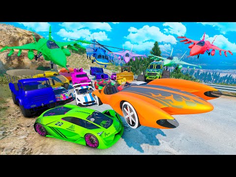 TODOS CONTRA MI CON EL SCRAMJET! SALTOS SIN SENTIDO!! - GTA 5 ONLINE