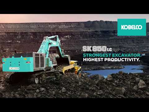 SK 850 LC Kobelco Hydraulic Excavator