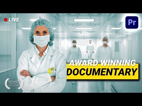 Editing a DOCUMENTARY in Premiere Pro (Live Session)